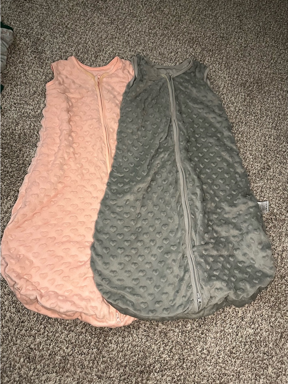 Amazon Kids Sleep Sacks - Pink and Gray